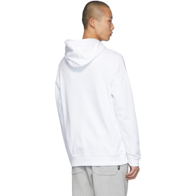 BURBERRY BURBERRY WHITE MONOGRAM LANDON HOODIE