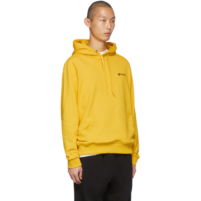 BURBERRY BURBERRY YELLOW ROBSON HOODIE