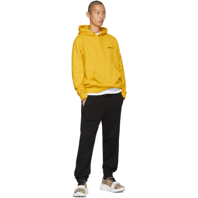 BURBERRY BURBERRY YELLOW ROBSON HOODIE