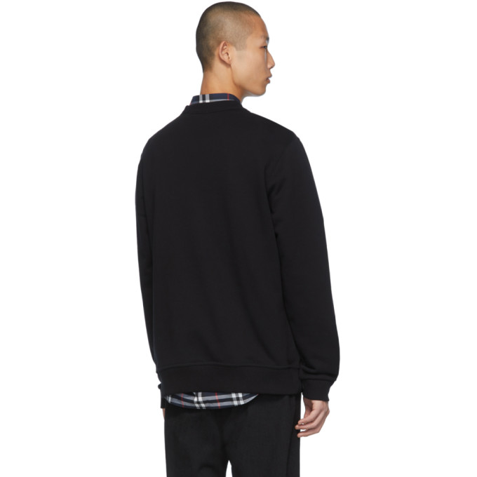 BURBERRY BURBERRY BLACK DRYDEN SWEATSHIRT