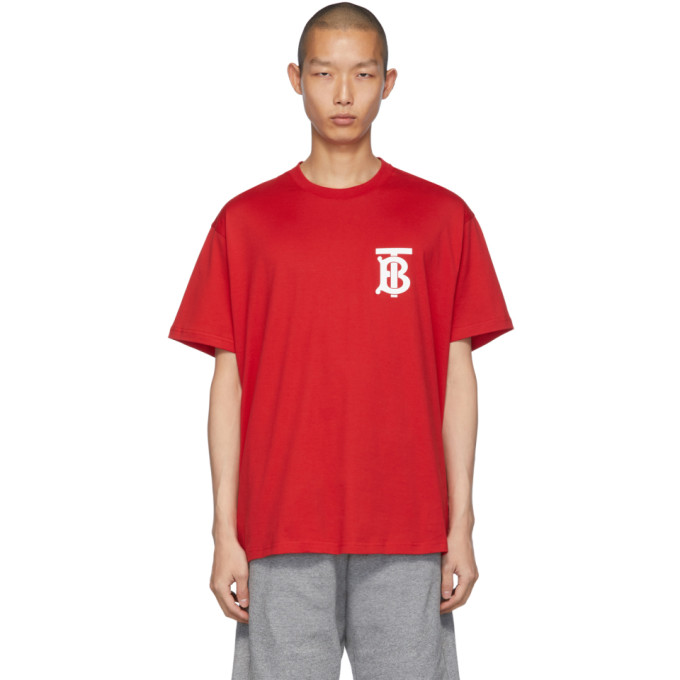 burberry red t shirt