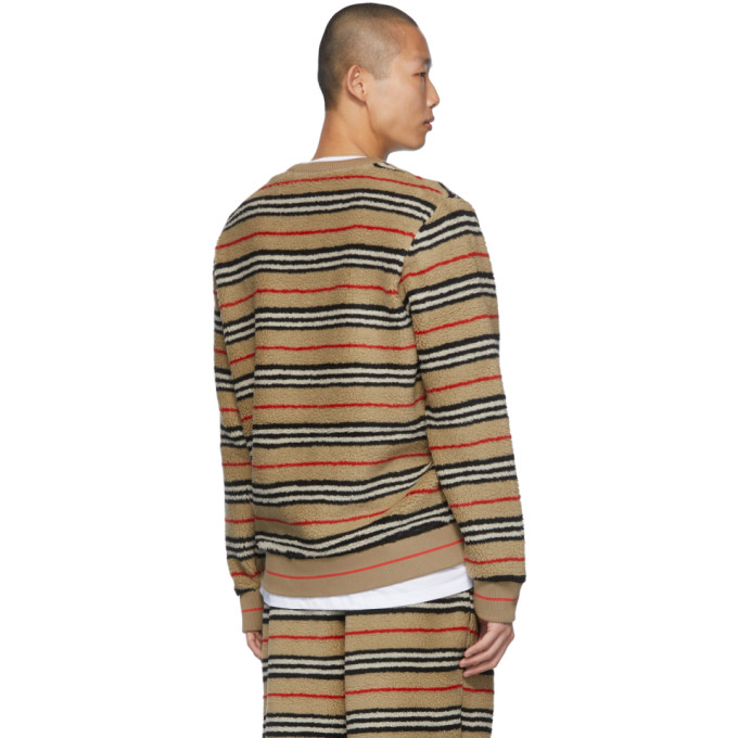 BURBERRY BURBERRY BEIGE EDSON SWEATSHIRT