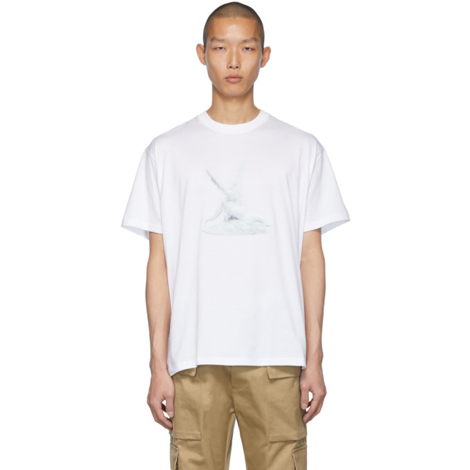 BURBERRY White Wallace T-Shirt