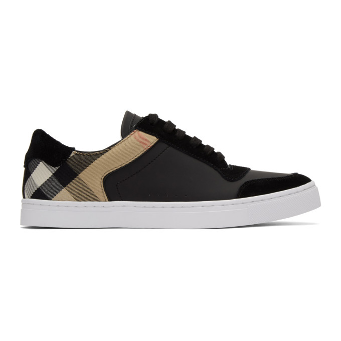 BURBERRY BURBERRY BLACK HOUSE CHECK NEW REETH SNEAKERS