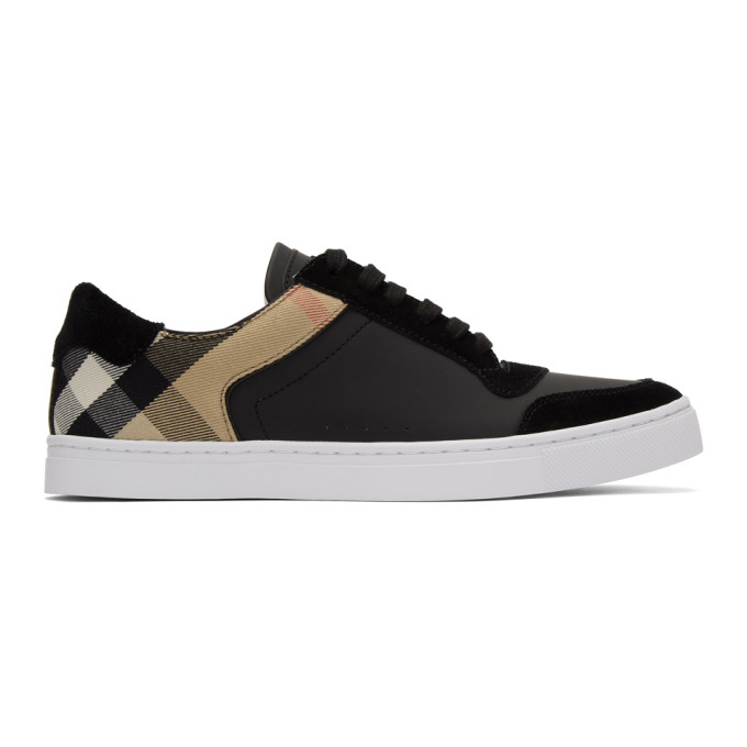 BURBERRY Black House Check New Reeth Sneakers