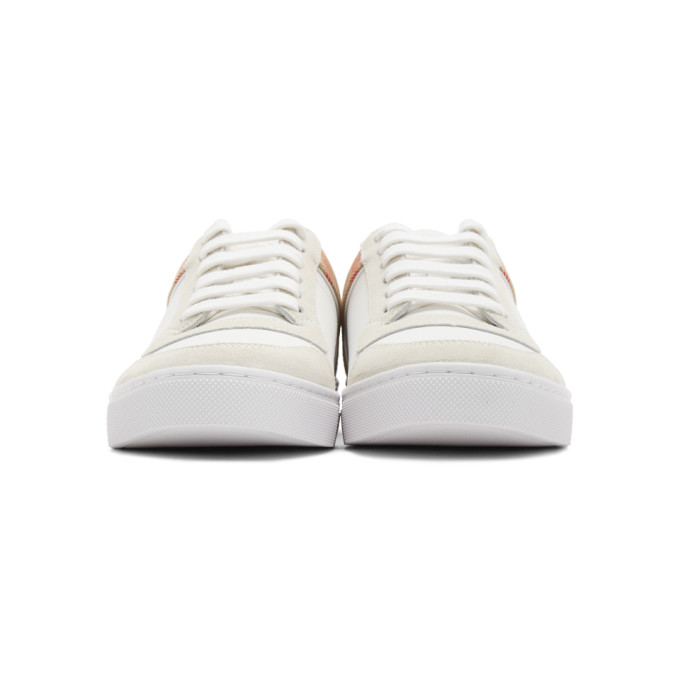 BURBERRY BURBERRY WHITE NEW REETH SNEAKERS