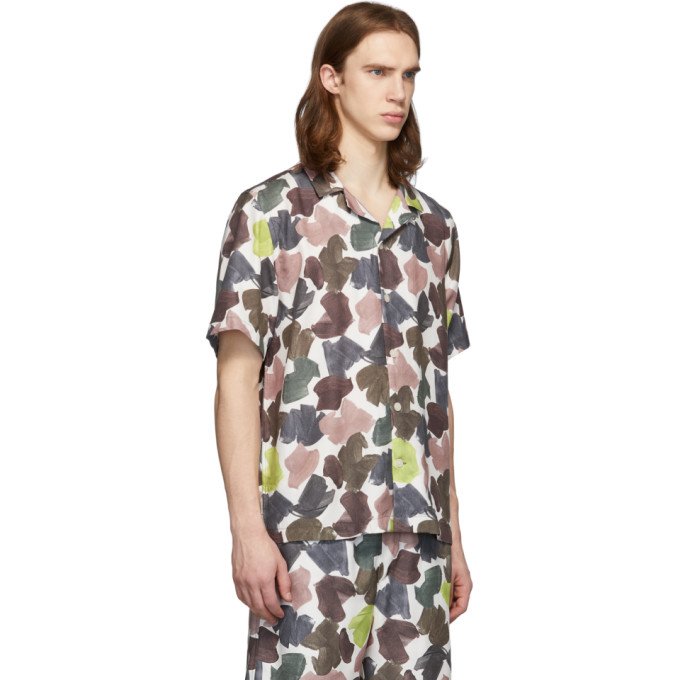 WOOD WOOD WOOD WOOD MULTICOLOR BRANDON SHORT SLEEVE SHIRT