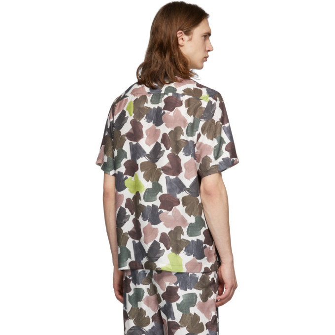 WOOD WOOD WOOD WOOD MULTICOLOR BRANDON SHORT SLEEVE SHIRT
