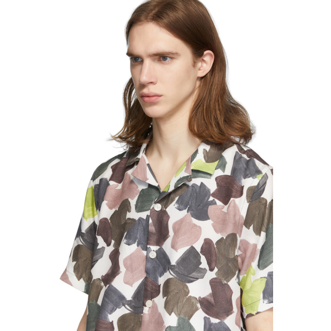 WOOD WOOD WOOD WOOD MULTICOLOR BRANDON SHORT SLEEVE SHIRT