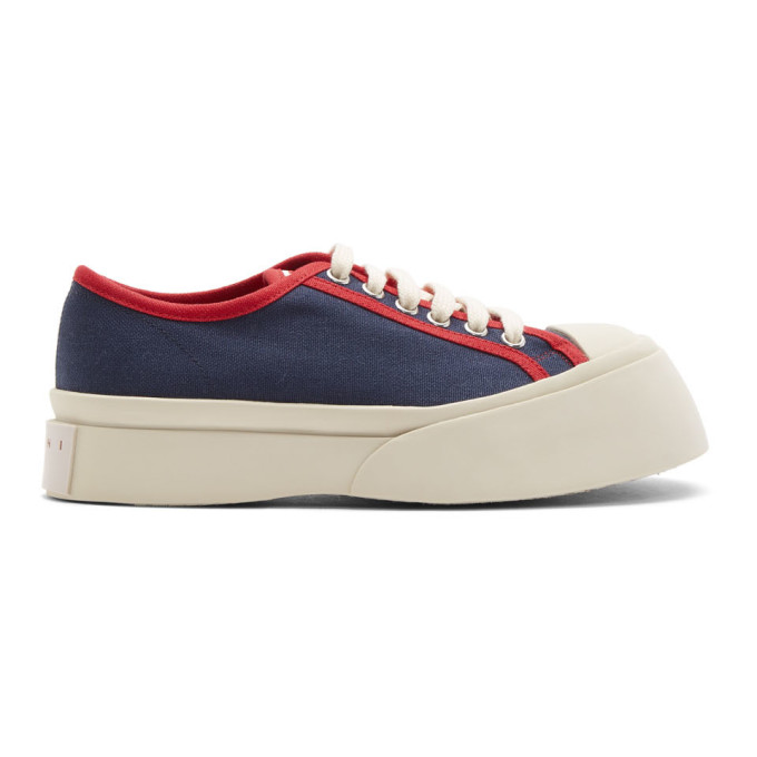 MARNI MARNI BLUE AND RED PABLO SNEAKERS