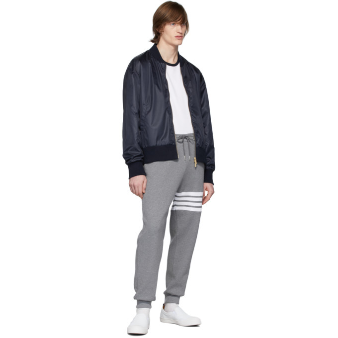 THOM BROWNE THOM BROWNE WHITE RINGER T-SHIRT