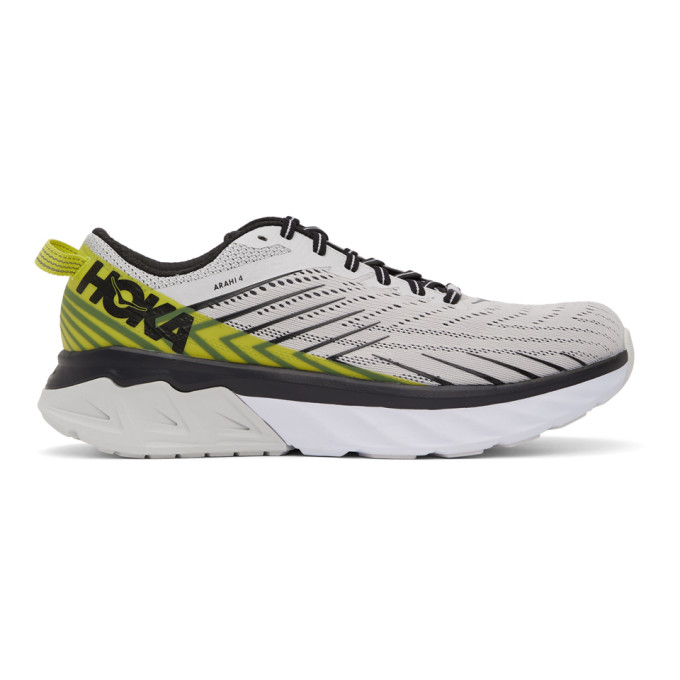 HOKA ONE ONE HOKA ONE ONE GREY ARAHI 4 SNEAKERS