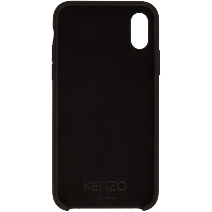 KENZO KENZO BLACK LOGO IPHONE X/XS CASE