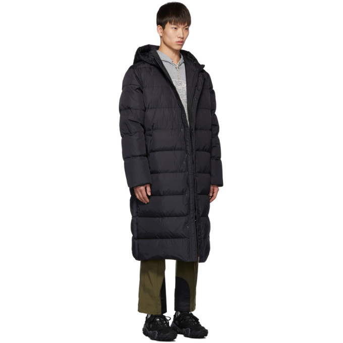KENZO KENZO BLACK DOWN QUILTED CAPSULE EXPEDITION PUFFER COAT