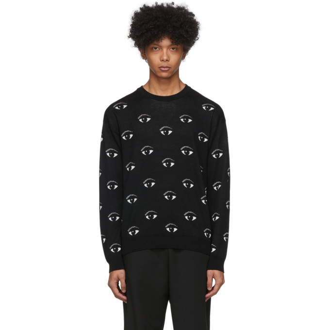 kenzo all over eye sweatshirt