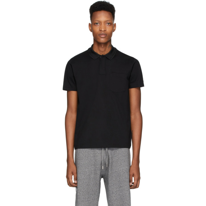 KENZO KENZO BLACK FITTED POLO