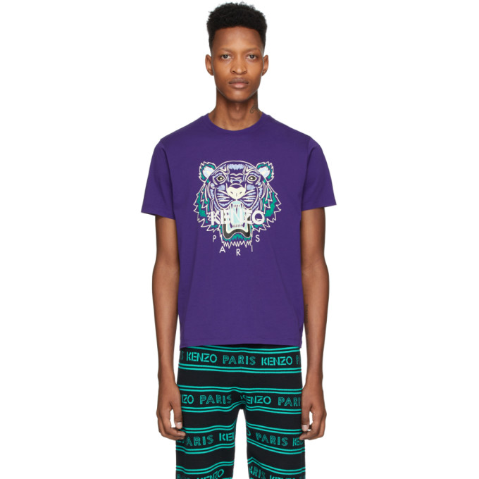 kenzo purple tiger sweatshirt