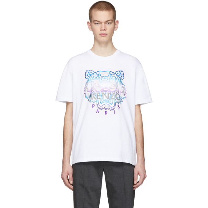 Engel tjene kompromis Kenzo Holiday Capsule Tiger T-shirt In White | ModeSens