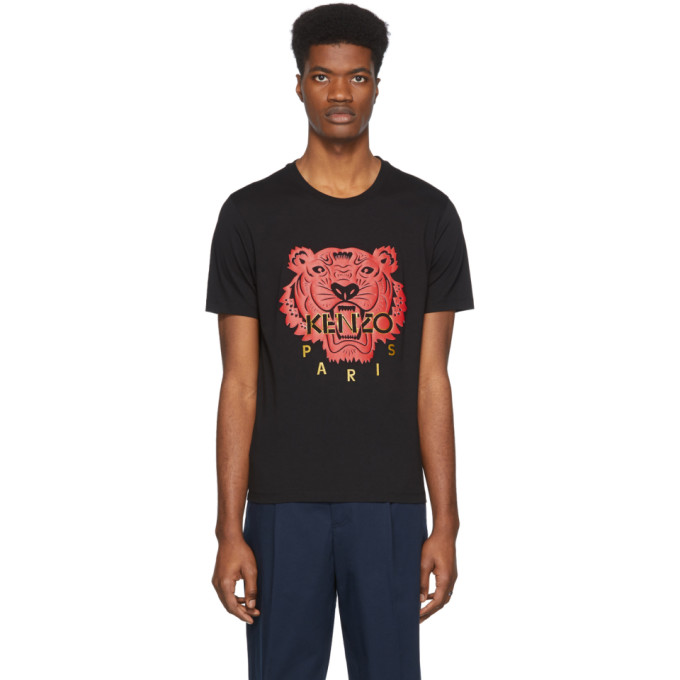 kenzo t shirt black tiger