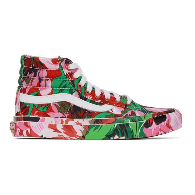 Vans Sk8-Hi KENZO Floral Red - VN0A4BVB02G