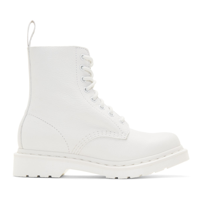 DR. MARTENS White 1460 Pascal Boots