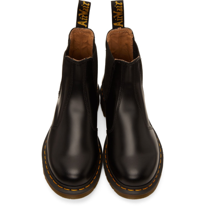 Dr Martens Vegan 2976 Chelsea Boots In Black Smooth Modesens