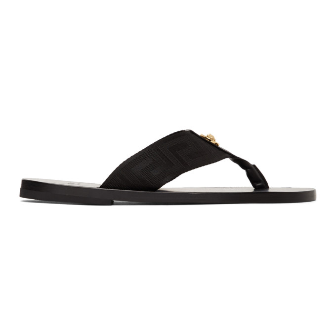 versace greca sandals