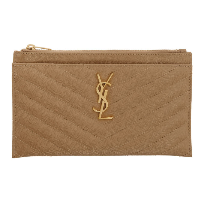 Gold Yves Saint Laurent YSL Metal Purse Replacement Hardware With Tassel
