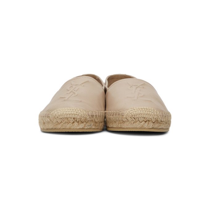 SAINT LAURENT SAINT LAURENT PINK MONOGRAMME ESPADRILLES