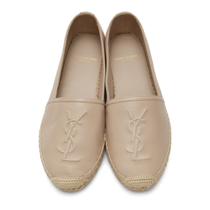 SAINT LAURENT SAINT LAURENT PINK MONOGRAMME ESPADRILLES