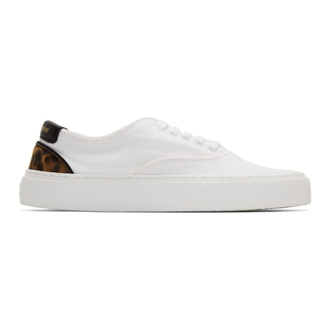 saint laurent white trainers