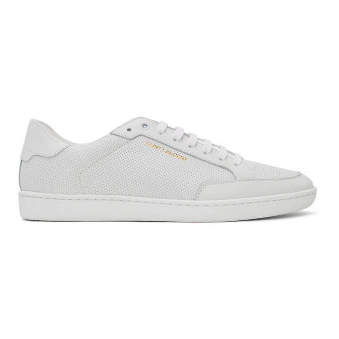 SAINT LAURENT SAINT LAURENT WHITE COURT CLASSIC SL10 SNEAKERS