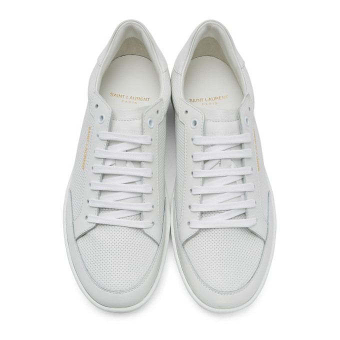 SAINT LAURENT SAINT LAURENT WHITE COURT CLASSIC SL10 SNEAKERS