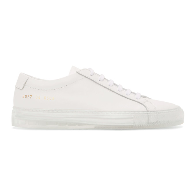 common projects white laces