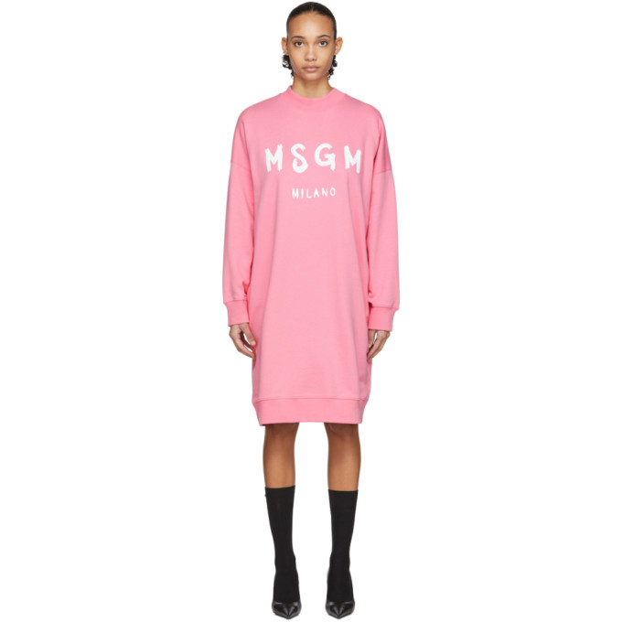 msgm sweatshirt dress
