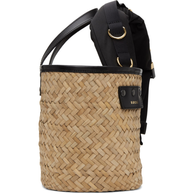 SACAI SACAI BEIGE MEDIUM HYBRID MARCHE TOTE