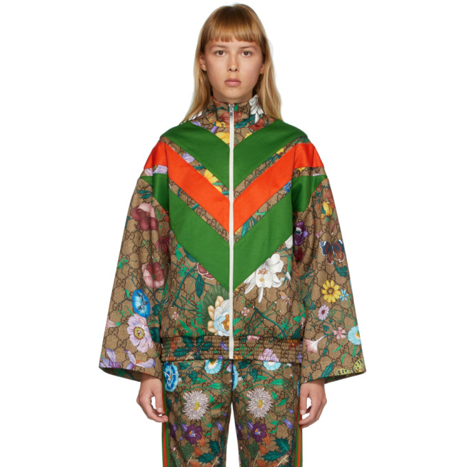 gucci tracksuit brown