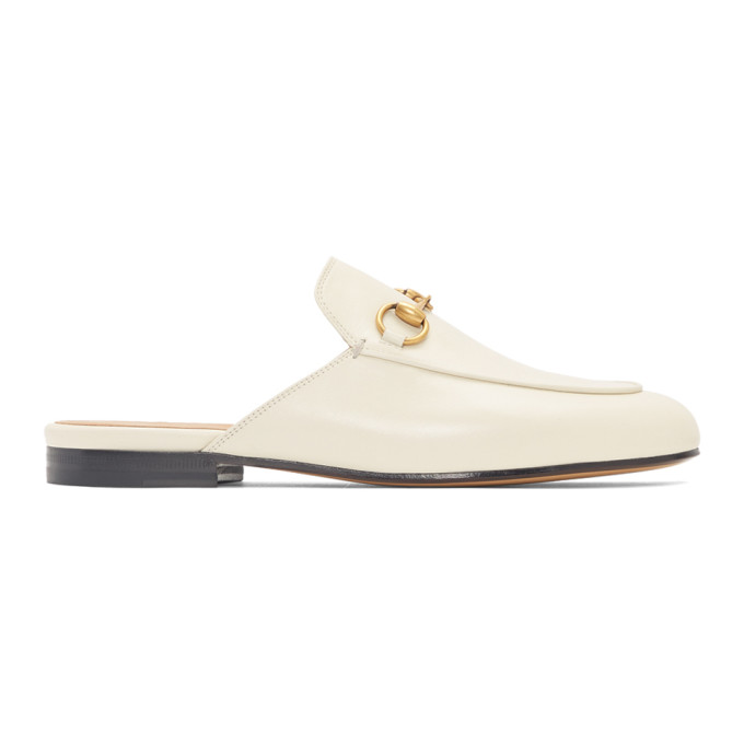 gucci white slip on