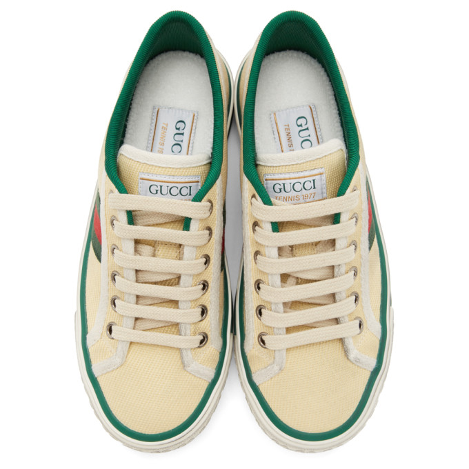 GUCCI GUCCI BEIGE TENNIS 1977 SNEAKERS