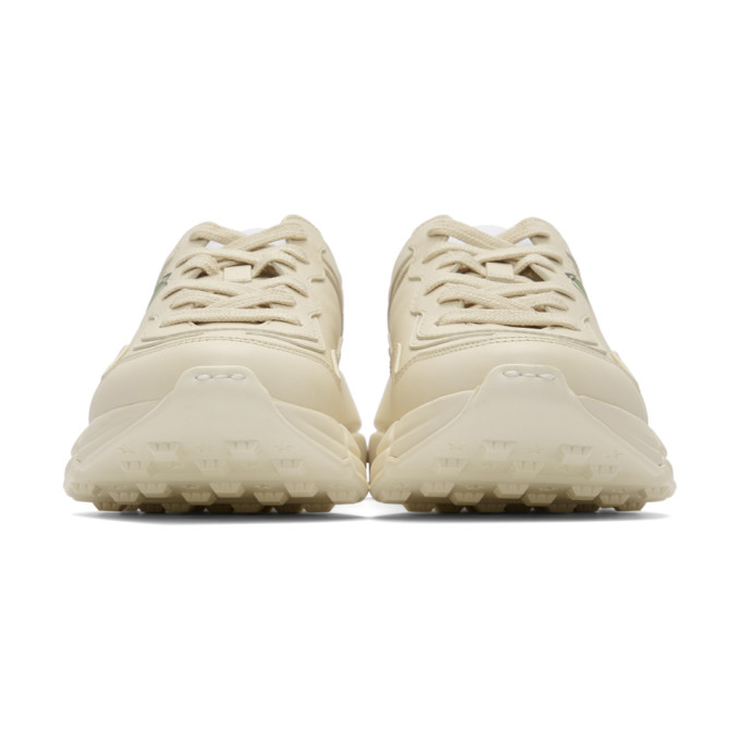 GUCCI OFF-WHITE GG APPLE RHYTON SNEAKERS