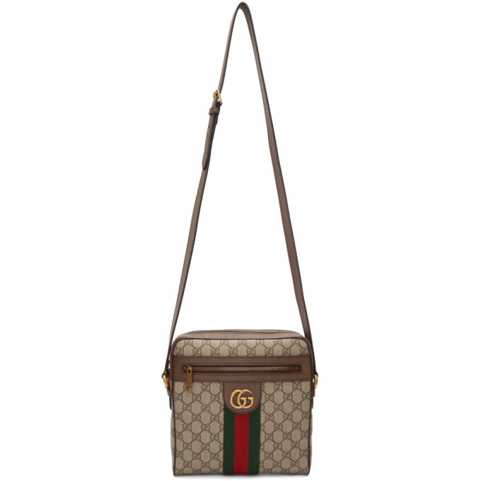 gucci ophidia gg supreme canvas messenger bag