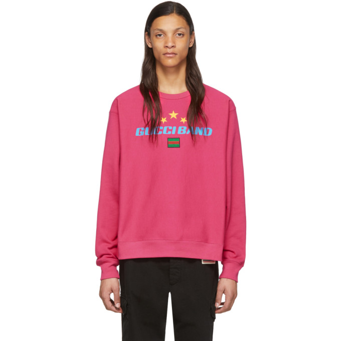 pink and green gucci sweater