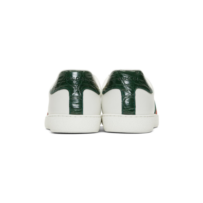 GUCCI GUCCI OFF-WHITE ACE SNEAKERS