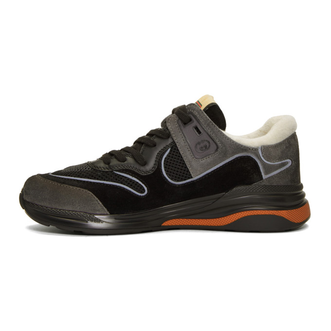 GUCCI BLACK ULTRAPACE SNEAKERS
