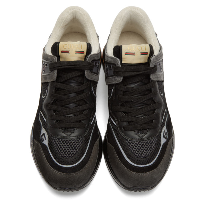 GUCCI BLACK ULTRAPACE SNEAKERS