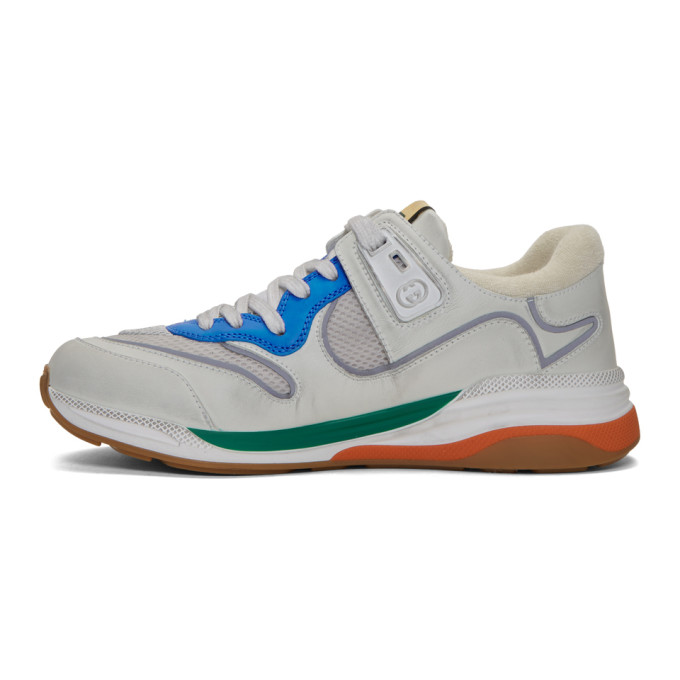 GUCCI White Ultrapace Sneakers