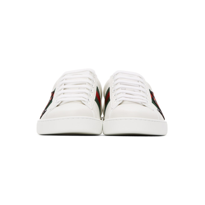 GUCCI WHITE SNAKE NEW ACE SNEAKERS