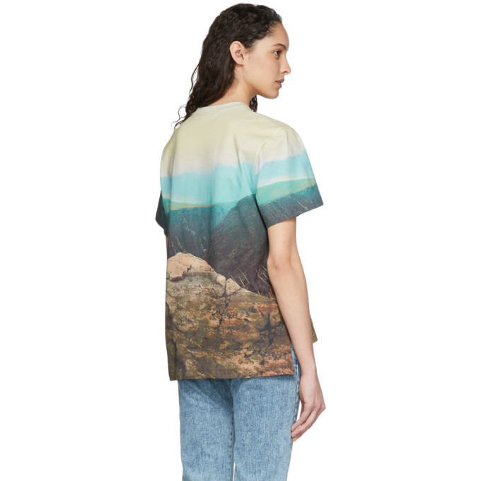 STELLA MCCARTNEY STELLA MCCARTNEY MULTICOLOR LEOPARD 2001 T-SHIRT