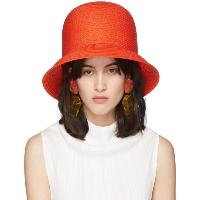 NINA RICCI NINA RICCI ORANGE HIGH HAT