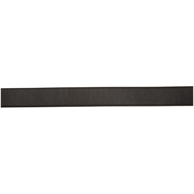 VALENTINO VALENTINO BLACK AND RED VALENTINO GARAVANI VLOGO BELT
